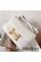 Hermes Constance 24 Handmade Bag In White Epsom Leather Replica