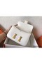 Hermes Constance 24 Handmade Bag In White Epsom Leather Replica
