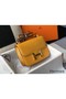 Hermes Constance 24cm Bag In Yellow Embossed Crocodile Replica