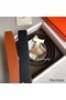 Hermes Constance 2 Belt Buckle & Gold/Noir Swift 42MM Strap Replica