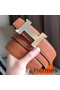 Hermes Constance Belt Buckle & Brown Clemence 38 MM Strap Replica