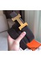 Hermes Constance Belt Buckle & Cafe Clemence 38 MM Strap Replica