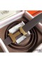 Hermes Constance Belt Buckle & Cafe Clemence 38 MM Strap Replica