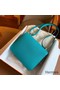 Hermes Constance Enamel 18 Handmade Bag In Blue Paon Epsom Calfskin Replica