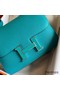 Hermes Constance Enamel 18 Handmade Bag In Blue Paon Epsom Calfskin Replica