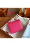 Hermes Constance Enamel 18 Handmade Bag In Rose Mexico Epsom Calfskin Replica