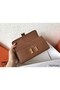 Hermes Constance Long Wallet In Gold Epsom Leather Replica