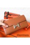 Hermes Constance Long Wallet In Gold Swift Leather Replica
