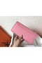 Hermes Constance Long Wallet In Pink Epsom Leather Replica