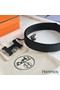 Hermes Constance Reversible Belt 32MM in Epsom Leather with Black Buckle Replica