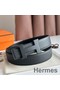 Hermes Constance Reversible Belt 38MM in Clemence Leather with Black Buckle Replica