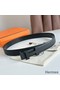 Hermes Constance Reversible Belt 38MM in Clemence Leather with Black Buckle Replica