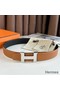 Hermes Constance Reversible Belt 38MM in Gold Epsom Calfskin Replica