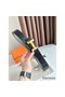 Hermes Constance Reversible Belt 38MM in Grey Clemence Leather Replica