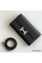 Hermes Constance To Go Wallet in Black Epsom Calfskin Replica