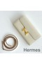 Hermes Constance To Go Wallet in Craie Epsom Calfskin Replica
