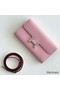 Hermes Constance To Go Wallet in Pink Epsom Calfskin Replica