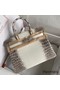 Hermes Diamond Birkin 30cm Bag In Himalaya Niloticus Crocodile Skin Replica