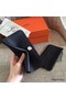 Hermes Dogon Duo Wallet In Black Clemence Leather Replica