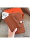 Hermes Dogon Duo Wallet In Gold Clemence Leather Replica