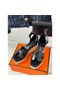 Hermes Elda Espadrilles in Black Leather Replica