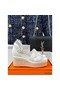 Hermes Elda Espadrilles in White Leather Replica