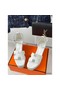 Hermes Elda Espadrilles in White Leather Replica