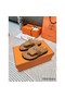 Hermes Empire Sandals in Brown Calfskin Replica