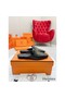 Hermes Esmee Mules in Black Calfskin Replica