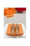 Hermes Esmee Mules in Brown Calfskin Replica