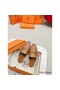 Hermes Esmee Mules in Brown Calfskin Replica