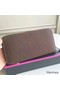 Hermes Etoupe Clemence Azap Zipped Wallet Replica