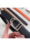 Hermes Etrier Buckle Belt & Black Clemence 32 MM Strap Replica