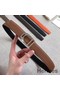 Hermes Etrier Buckle Belt & Brown Clemence 32 MM Strap Replica
