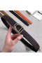 Hermes Etrier Buckle Belt & Chocolate Clemence 32 MM Strap Replica