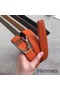 Hermes Etrier Buckle Belt & Orange Clemence 32 MM Strap Replica