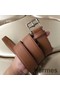 Hermes Etriviere 40 Belt In Brown Epsom Leather Replica