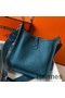 Hermes Evelyne III 29 PM Bag In Blue Jean Clemence Leather Replica