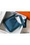 Hermes Evelyne III 29 PM Bag In Blue Jean Clemence Leather Replica