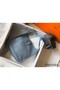 Hermes Evelyne III 29 PM Bag In Blue Lin Clemence Leather Replica