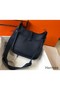 Hermes Evelyne III 29 PM Bag In Dark Blue Clemence Leather Replica