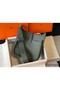 Hermes Evelyne III 29 PM Bag In Vert Amande Clemence Leather Replica