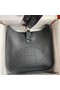 Hermes Evelyne III PM 29 Handmade Bag in Black Clemence Leather Replica