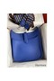 Hermes Evelyne III PM 29 Handmade Bag in Blue Electric Clemence Leather Replica
