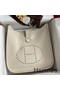 Hermes Evelyne III PM 29 Handmade Bag in Craie Clemence Leather Replica