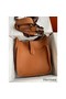 Hermes Evelyne III PM 29 Handmade Bag in Gold Clemence Leather Replica