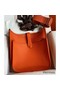 Hermes Evelyne III PM 29 Handmade Bag in Orange Clemence Leather Replica