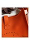 Hermes Evelyne III PM 29 Handmade Bag in Orange Clemence Leather Replica