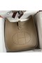 Hermes Evelyne III PM 29 Handmade Bag in Taupe Clemence Leather Replica