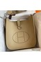 Hermes Evelyne III PM 29 Handmade Bag in Trench Clemence Leather Replica